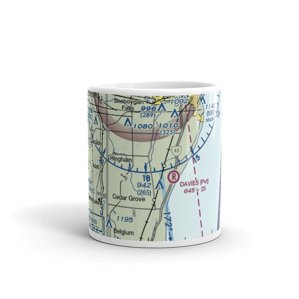 Dulmes Field (65WI) VFR Sectional  Mug 