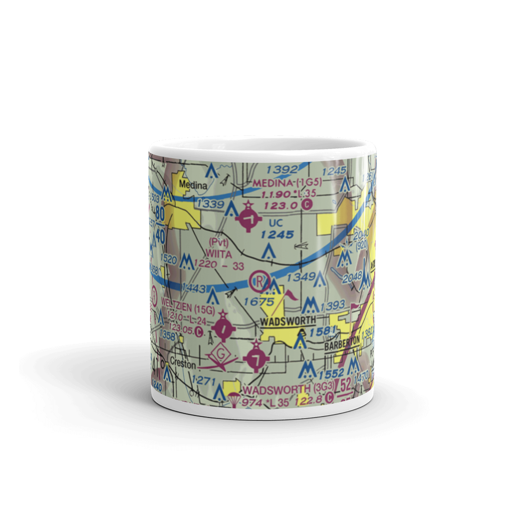 Wiita Farms Airport (65OH) VFR Sectional  Mug 