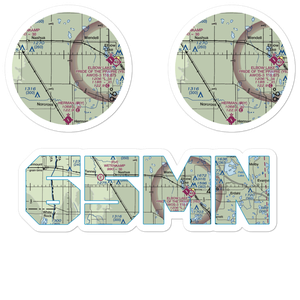 Ricks Field (65MN) VFR Sectional Sticker Pack