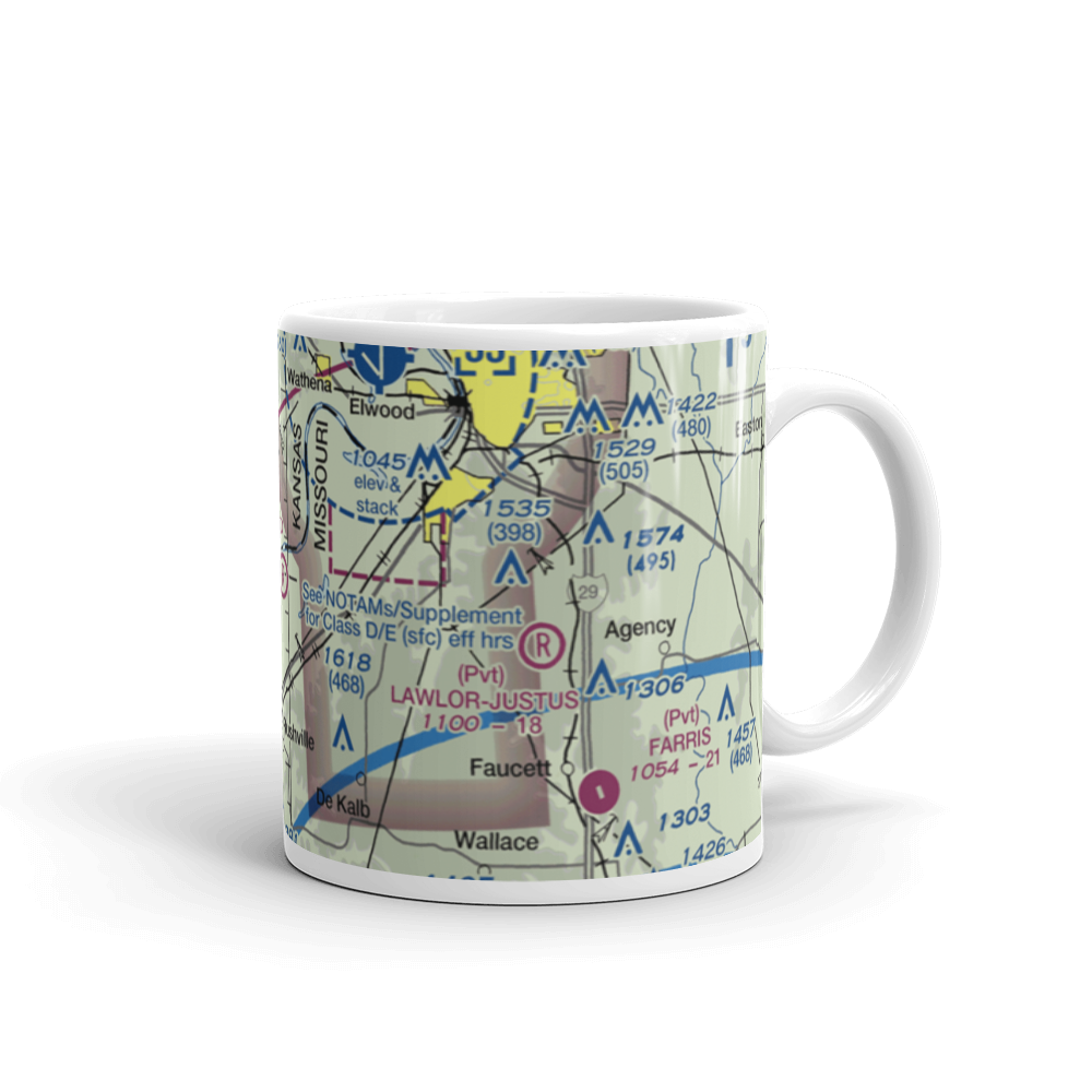 Booze Island Airport (64MO) VFR Sectional  Mug 