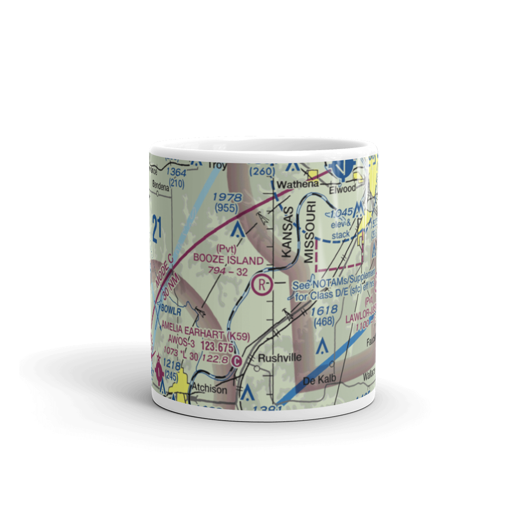 Booze Island Airport (64MO) VFR Sectional  Mug 