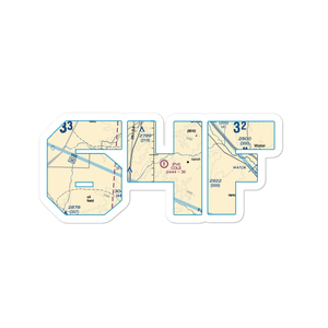 Alvie Cole Ranch Airport (TS95) VFR Sectional Sticker