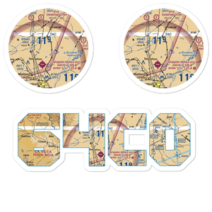 Cholla Airport (64CO) VFR Sectional Sticker Pack