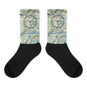 Lowrance Airport (64AR) VFR Sectional Socks