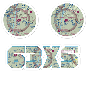 Byram Ranch Airport (63XS) VFR Sectional Sticker Pack