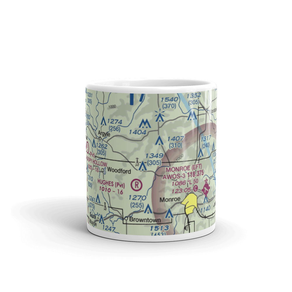 Flying H Airport (63WI) VFR Sectional  Mug 