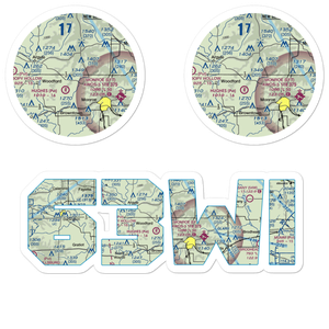 Flying H Airport (63WI) VFR Sectional Sticker Pack