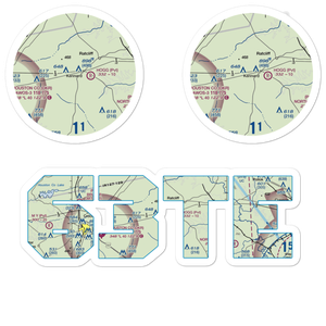 Flying S Ranch Airport (63TE) VFR Sectional Sticker Pack