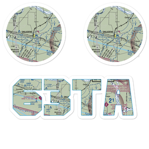 Barnett Airport (63TA) VFR Sectional Sticker Pack