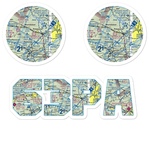 Boyer Airport (28PA) VFR Sectional Sticker Pack