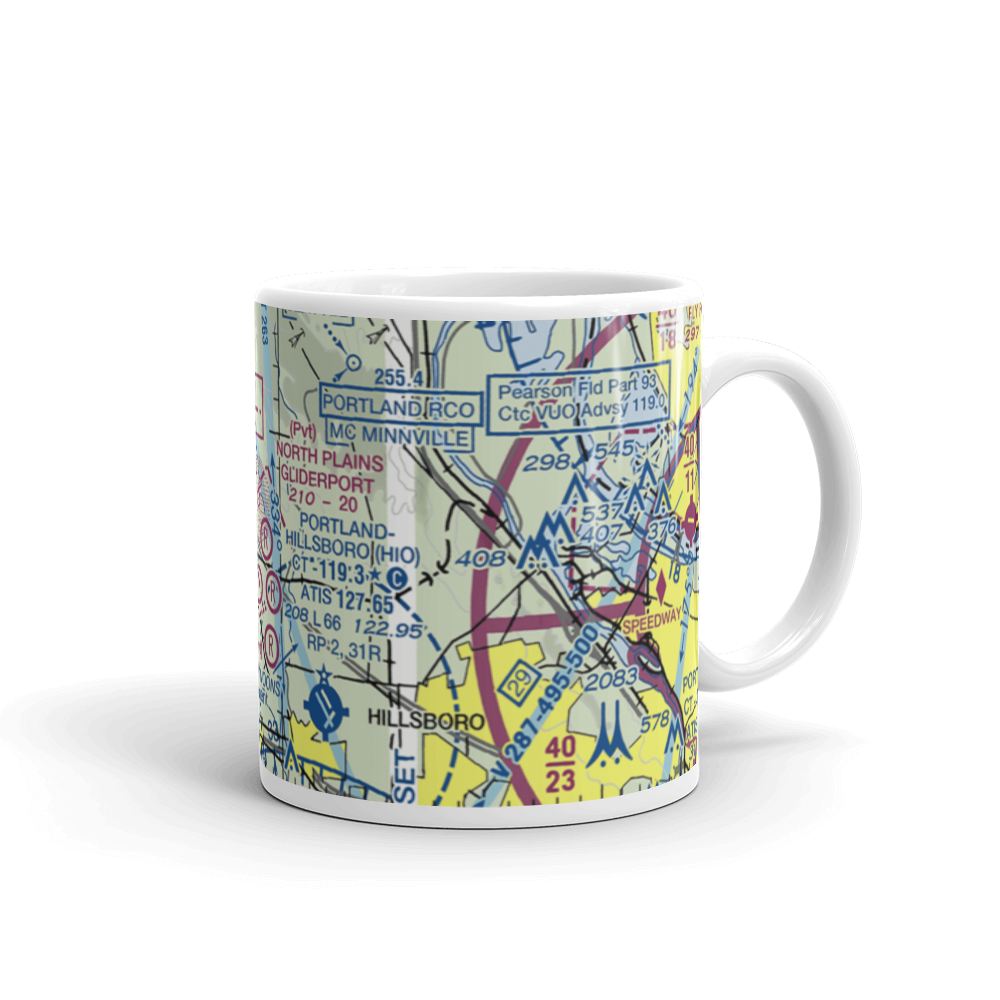 Mountaindale Airport (63OR) VFR Sectional  Mug 