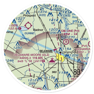 Bowman Field (63OI) VFR Sectional Sticker (20 mile)