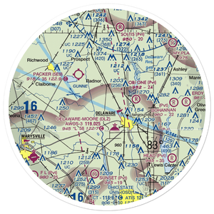 Bowman Field (63OI) VFR Sectional Sticker (30 mile)