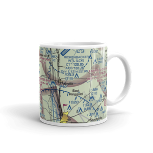 White's Airport (63OH) VFR Sectional  Mug