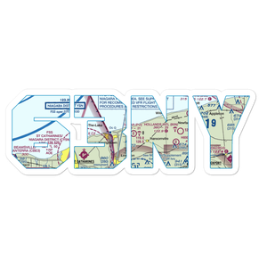 Shear Airport (63NY) VFR Sectional Sticker