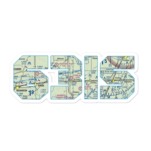 Corn Alley Airport (63IS) VFR Sectional Sticker