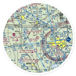 Link Field (63FD) VFR Sectional Sticker (30 mile)
