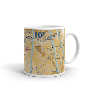 Hendricks Field At West Creek Ranch Airport (63CO) VFR Sectional  Mug