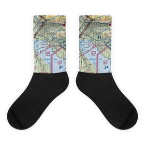 Desert Air Sky Ranch Airport (63CA) VFR Sectional Socks