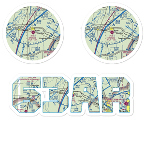 Stokes Airport (63AR) VFR Sectional Sticker Pack