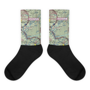 Meadow Lark Aerodrome Ultralight Flightpark (62TN) VFR Sectional Socks