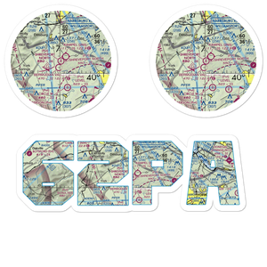 Shreveport North Airport (62PA) VFR Sectional Sticker Pack