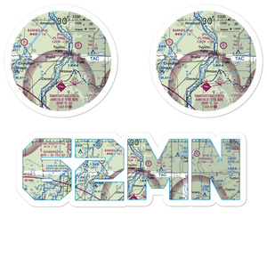 Taylors Falls Airport (62MN) VFR Sectional Sticker Pack
