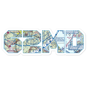 Sandy Point Airport (62MD) VFR Sectional Sticker
