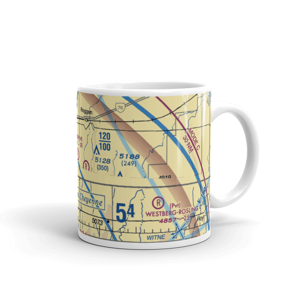 The Farm Airport (62CO) VFR Sectional  Mug 