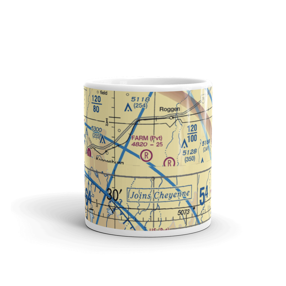 The Farm Airport (62CO) VFR Sectional  Mug 