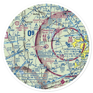 Skywest Airpark (62AL) VFR Sectional Sticker (30 mile)