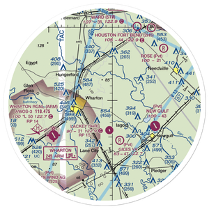 Shanks Agricultural Strip (61XS) VFR Sectional Sticker (30 mile)