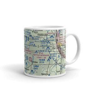 Dinnerbell Airport (61WI) VFR Sectional  Mug