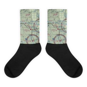 Bakke Airport (61ND) VFR Sectional Socks