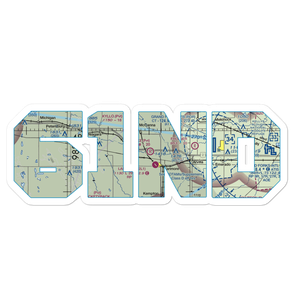 Bakke Airport (61ND) VFR Sectional Sticker