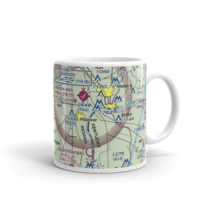 Wilkerson's Airport (61IN) VFR Sectional  Mug