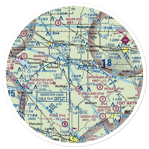 Kay Field (61II) VFR Sectional Sticker (30 mile)