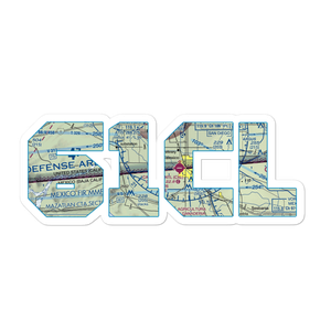 Johnson Brothers Airport (61CL) VFR Sectional Sticker