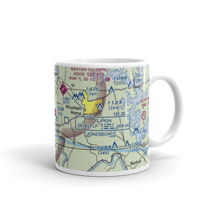 The Valley Airport (61AR) VFR Sectional  Mug