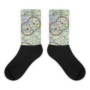 The Valley Airport (61AR) VFR Sectional Socks