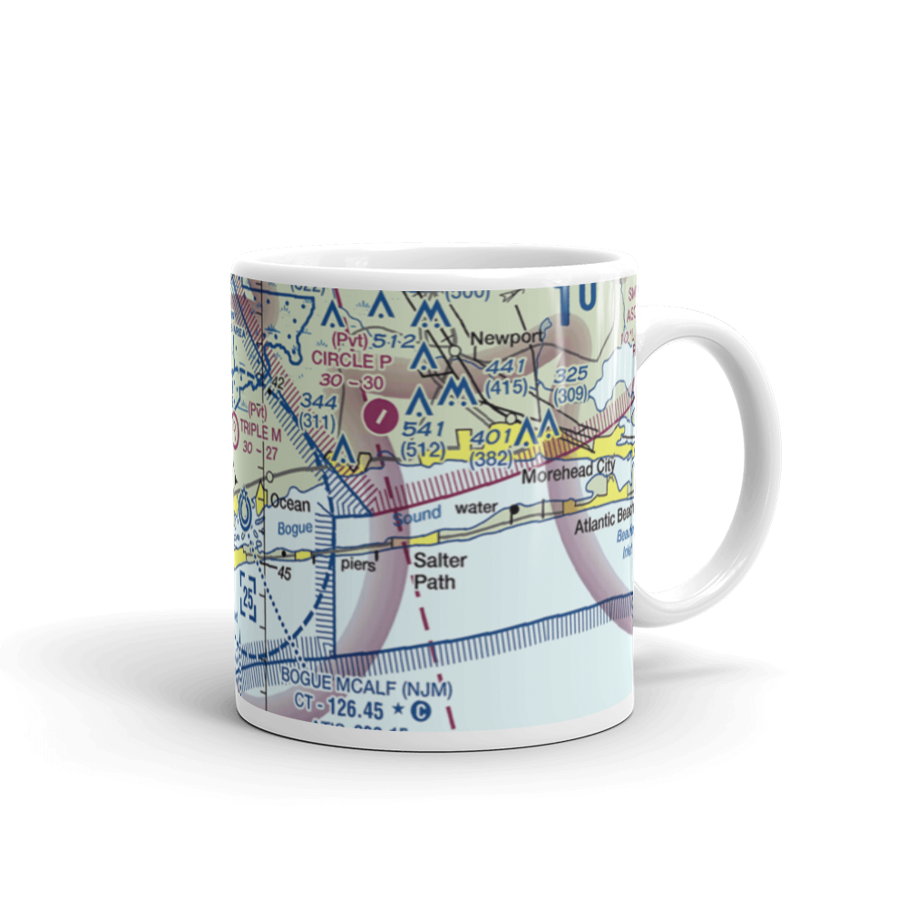 Star Hill Golf Club Airport (60NC) VFR Sectional  Mug 