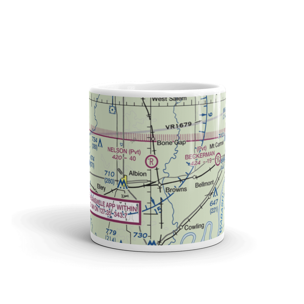 Nelson Private Airport (60IS) VFR Sectional  Mug 