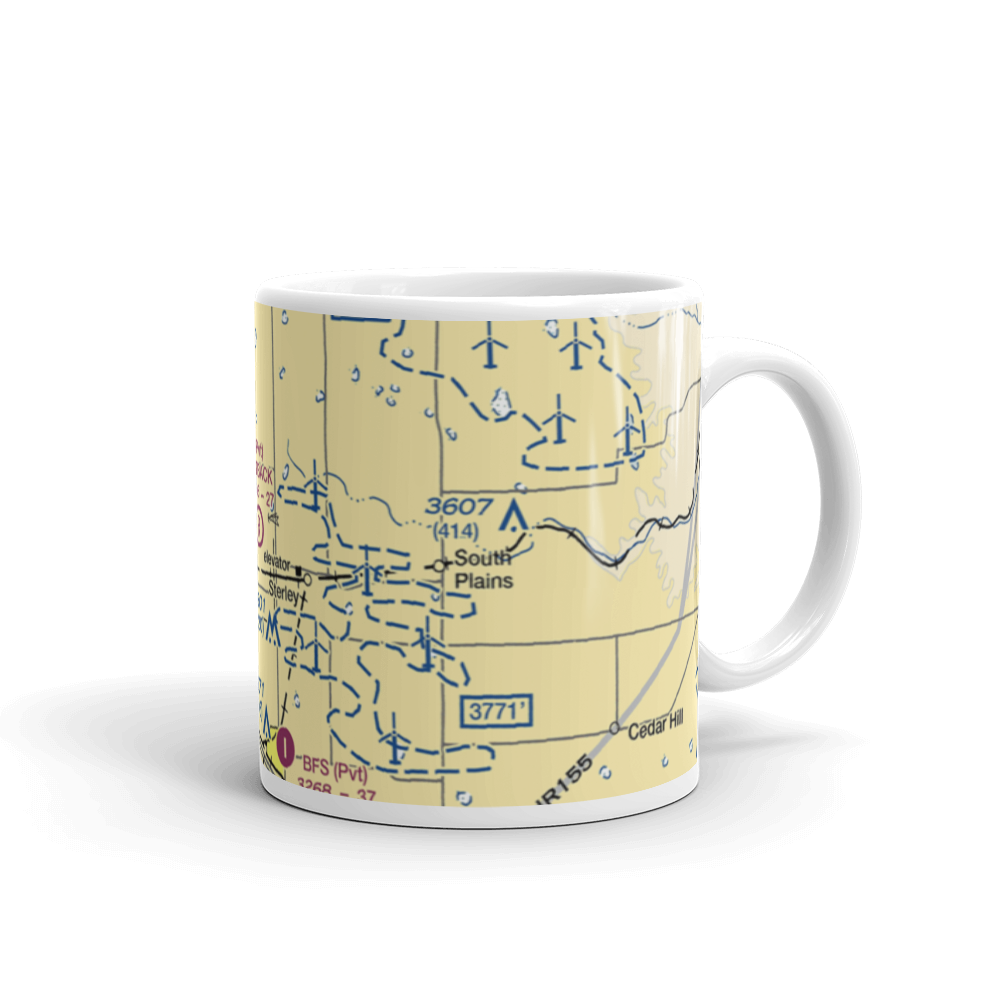 Outback Airport (5XS7) VFR Sectional  Mug 