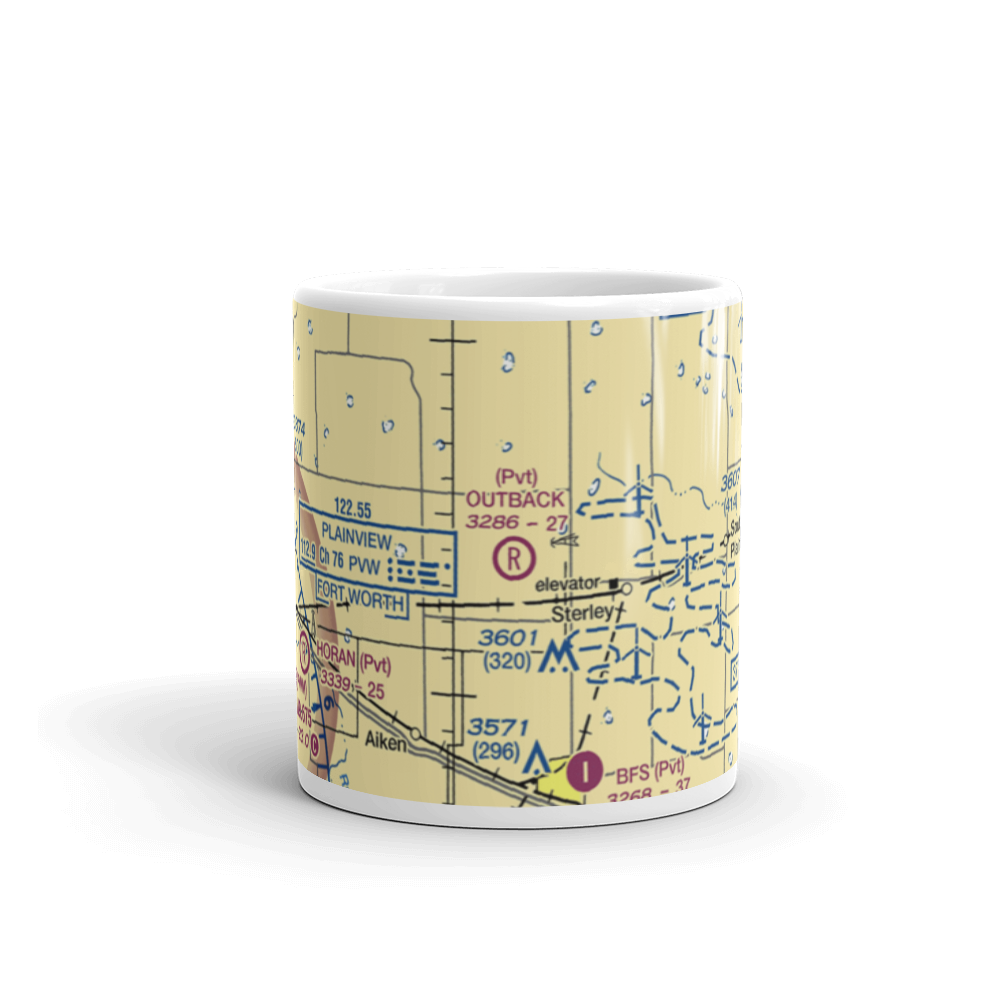 Outback Airport (5XS7) VFR Sectional  Mug 