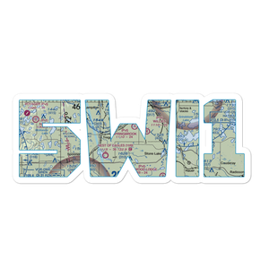 Springbrook Airport (5WI1) VFR Sectional Sticker