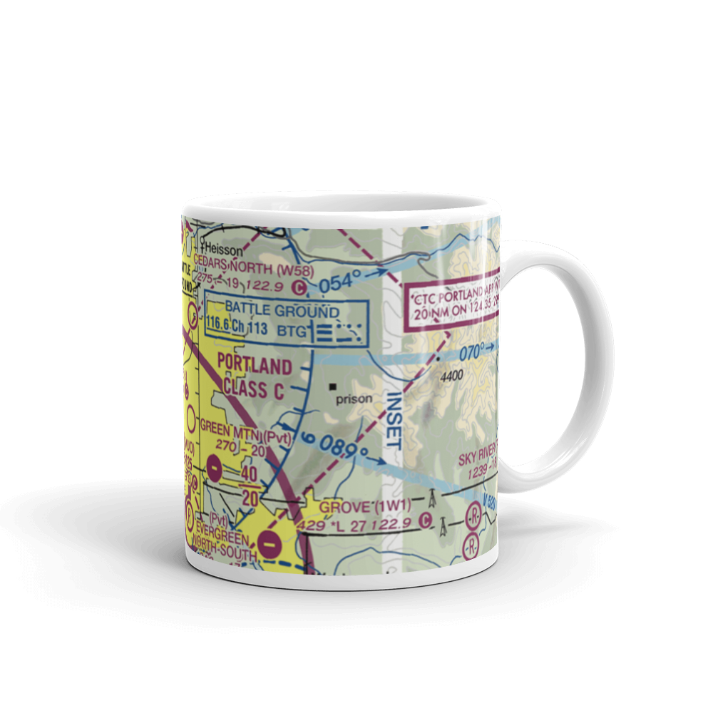 Brush Prairie Aerodrome (5WA9) VFR Sectional  Mug 
