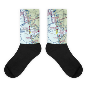 Hogan's Corner Airport (5WA8) VFR Sectional Socks