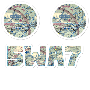 Wild Hair Airport (5WA7) VFR Sectional Sticker Pack