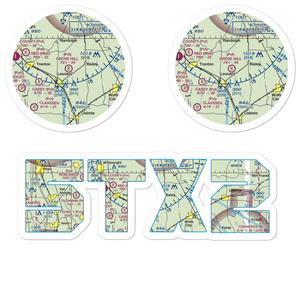 Grove Hill Airport (5TX2) VFR Sectional Sticker Pack
