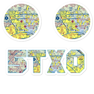 Hidden Valley Airpark (5TX0) VFR Sectional Sticker Pack